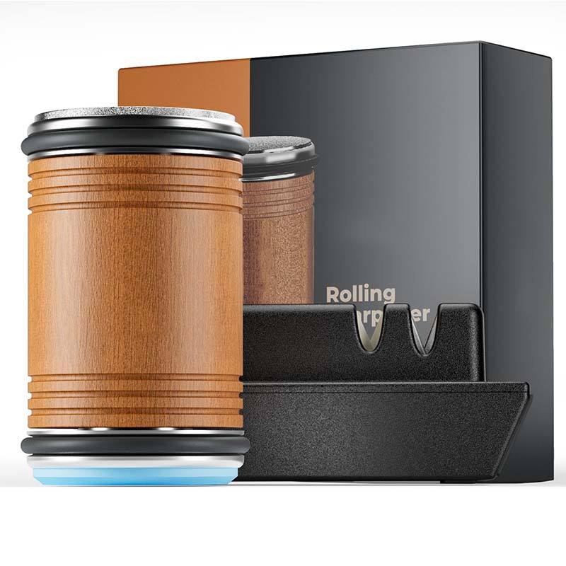 Solvix Knife Sharpening Kit Degrees Magnetic Angle Base Knife Sharpener Roller Afilador De Cuchillos Rolling Knife Sharpener